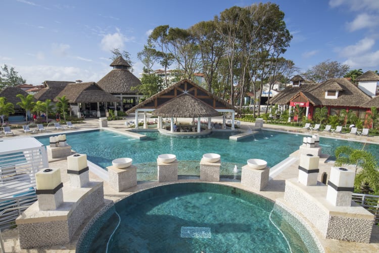 Rooftop pools